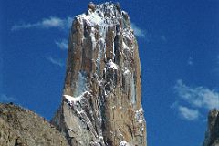 12 Trango Nameless Tower Close Up From Baltoro Glacier Between Paiju And Khoburtse